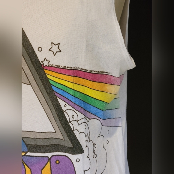 Chaser Pink Floyd Rainbow Prism Tank Size Small - Picture 4 of 16